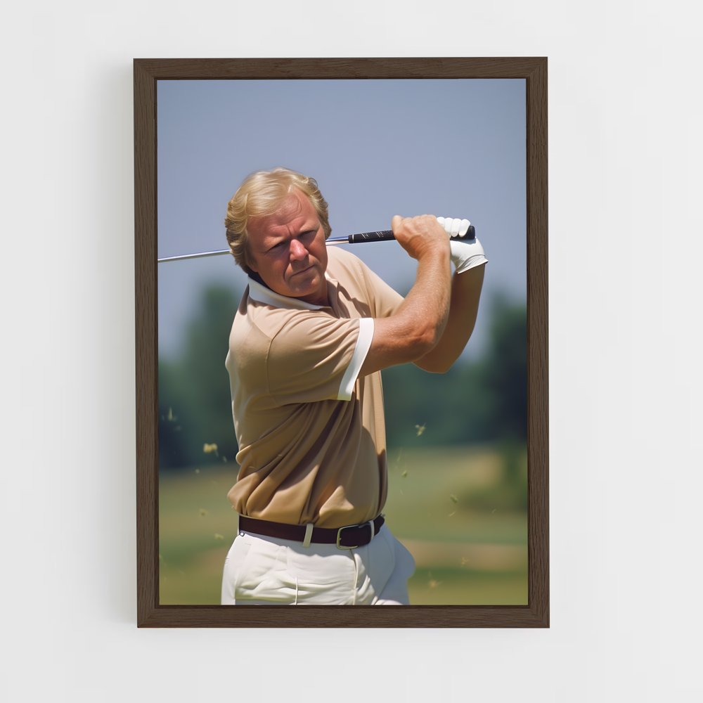 Poster Jack de nicklaus – affiche Golf (vue 5)